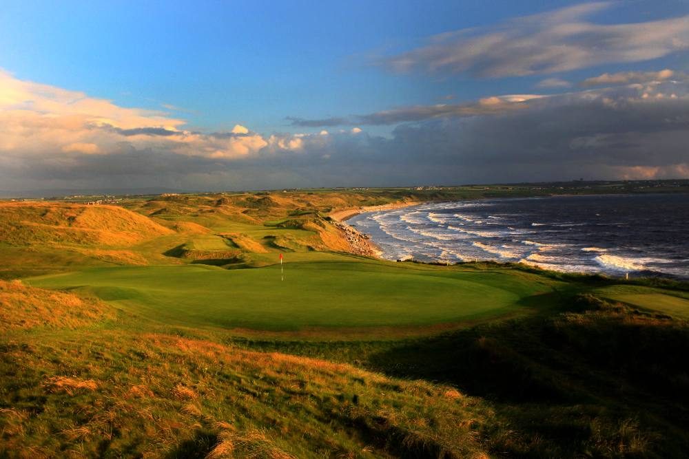 Championship links on the Irish coast